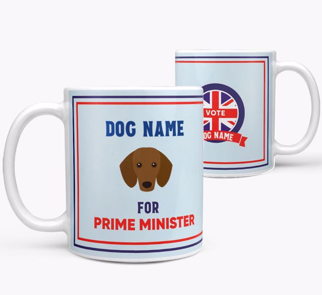 Personalised 'Prime Minister' Mug for your {breedFullName}